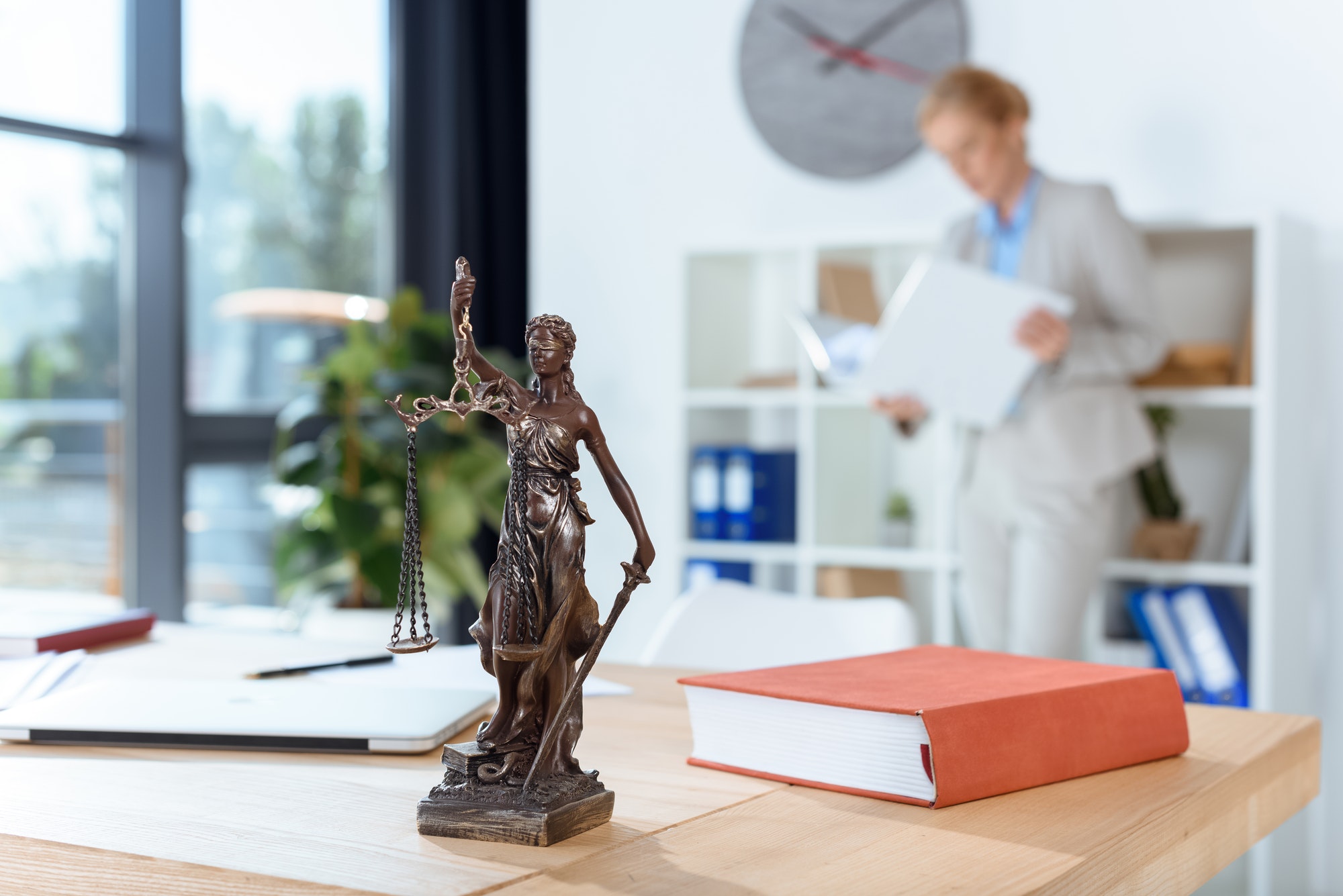Justice statue